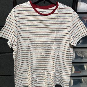 Goodfellow Gray Striped T Shirt Used Large